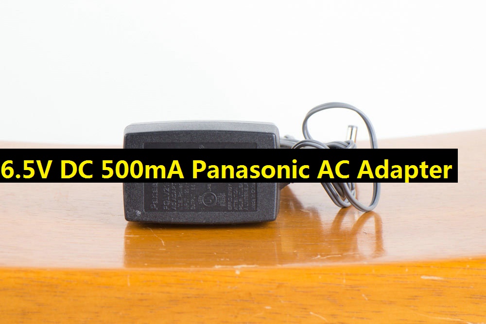 *100% Brand NEW* Panasonic PQLV219 Phone 6.5V DC 500mA AC Adapter Power Supply